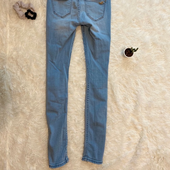 Hollister light blue jeggings - Picture 4 of 6